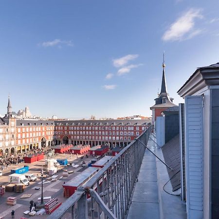 Historic Penthouse Plaza Mayor Madrid Exterior foto