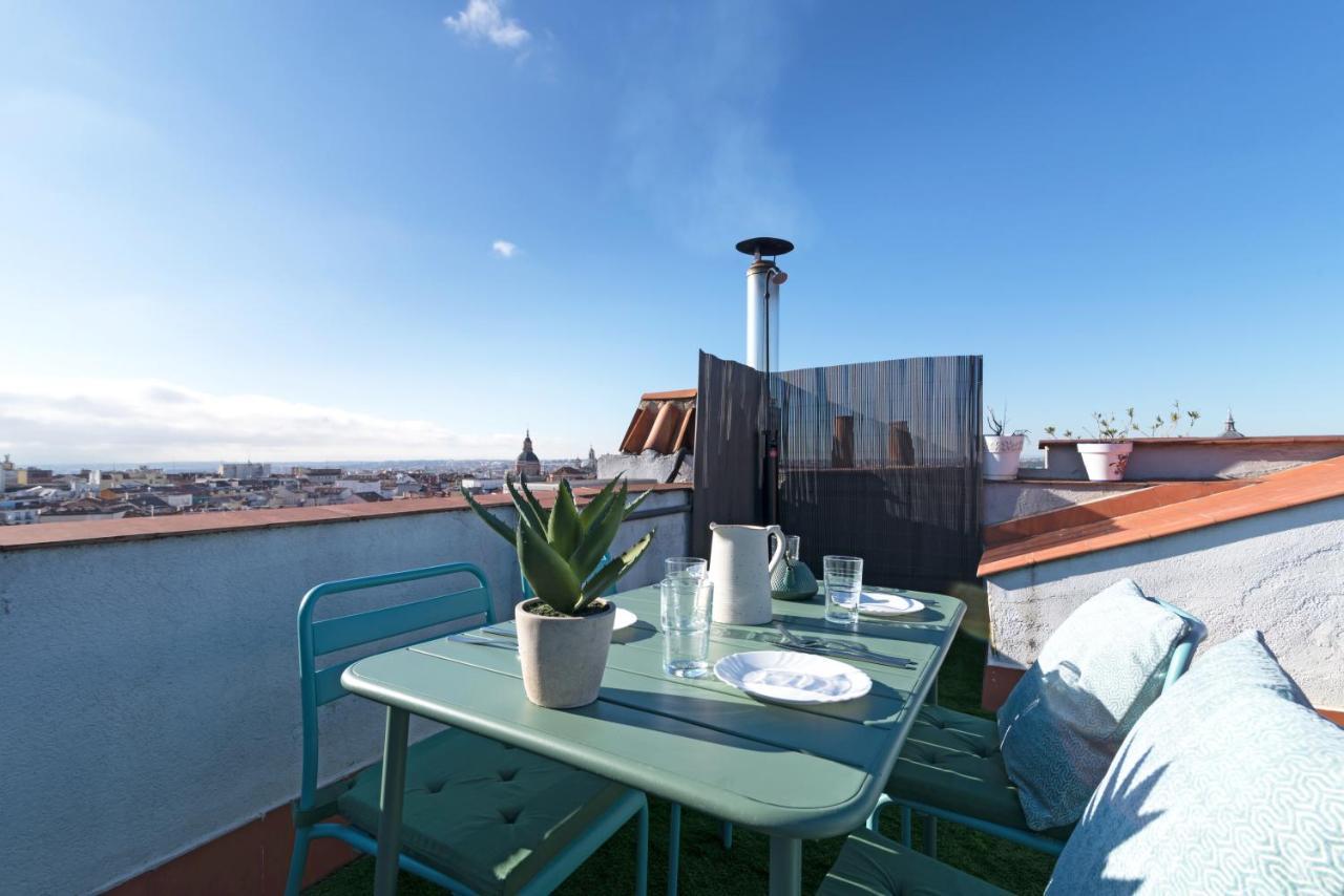 Historic Penthouse Plaza Mayor Madrid Exterior foto